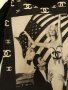 Тениска с дълъг ръкав памук с еластан, с Мерлин Монро в  USA вариант , изчистен гръб в черно., снимка 4
