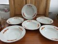 Стар български порцелан чинии бароков стил, снимка 7