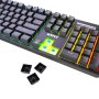 Marvo механична клавиатура Gaming Keyboard Mechanical KG948 - 108 keys, RGB, Macros, Blue switches, снимка 9