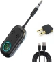 2-в-1 Bluetooth предавател-приемник за самолети, снимка 1