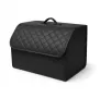 LUX кожен органайзер Mercado Trade, Сгъваем, Черен, Различни размери, снимка 3