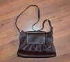 Нова кафява дамска чанта Franceska Rossi, снимка 1 - Чанти - 43671953