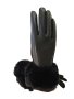 Дамски ръкавици черни, снимка 2