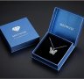MEDWISE 45 см сребърно колие пеперуда с урна за пепел, снимка 7