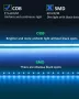 COB LED лентови светлини 5M RGB, 576 LEDs/m CRI 90+ DC12V (захранването не е включено), снимка 5
