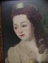 Ръчно ушит гоблен Императрица Катерина, Стара картина, снимка 3