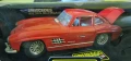 Kоличка Mетална Mercedes 300 SL Mille Miglia 1:18 Bburago чисто нова, снимка 2