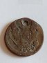 Рядка монета 1 копейка 1822 година Александър първи Руска империя - 21346, снимка 4