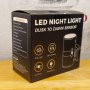 LOHAS-LED димируема ретро стенна нощна лампа,  студено бяло 6000K, черна, снимка 10