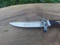 Сгъваем джобен нож Columbia pocket knife с дръжка от дърво, снимка 6