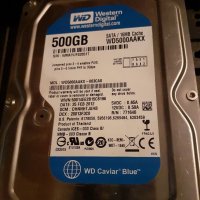 Hard drive. Wd.blue .500GB , снимка 1 - Твърди дискове - 37269358