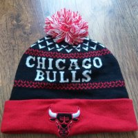 mitchell and ness chicago bulls winter cap - страхотна зимна шапка КАТО НОВА, снимка 2 - Шапки - 34763249