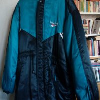 Дълго зимно дебело яке Reebok  с вълнена подплата палто, снимка 1 - Якета - 43768361