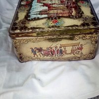 Стара метална кутия Австрия, снимка 2 - Антикварни и старинни предмети - 35262574