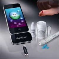 GlucoDock iPhone /за диабетици/Апарат за измерване на кръвната захар, снимка 1 - Медицинска апаратура - 26602139