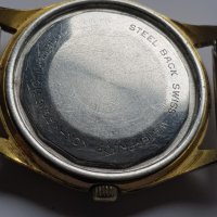 Позлатен мъжки механичен часовник OLMA 17 Jewels, снимка 6 - Мъжки - 38840914
