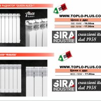 Италиански алуминиеви радиатори, снимка 3 - Радиатори - 40628188