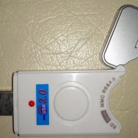 Два (2) USB четеца на карти, снимка 2 - Други - 35585852