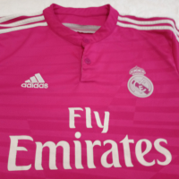 Реал Мадрид 2014/15 оригинална гост футболна тениска ADIDAS фланелка за футбол, снимка 2 - Футбол - 44919739