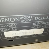 DENON DCD-210 CD ВНОС SWISS 2811231630LK1ED, снимка 15 - Ресийвъри, усилватели, смесителни пултове - 43183885