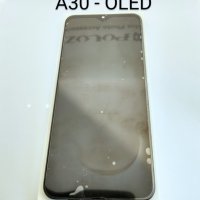 OLED Дисплей, тъч скрийн с рамка за Samsung Galaxy A30, SM-A305F, A305F, Екран дисплей А30, снимка 1 - Резервни части за телефони - 37771033