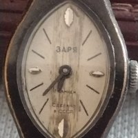 Стар дамски часовник ръчен ЗАРЯ 17 КАМЪКА СССР за КОЛЕКЦИОНЕРИ 42611, снимка 2 - Други ценни предмети - 43892845