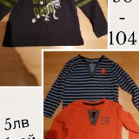 Блузи с дълъг ръкав за момче 3-4г над 20 бр обличани по 2-3 пъти, снимка 2 - Детски Блузи и туники - 26427264