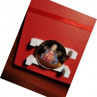Сувенирна монета "Исус Христос", колекция от колекционерски възпоменателни монети за Коледа, снимка 8 - Нумизматика и бонистика - 35272000