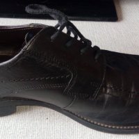Официални мъжки кожени обувки Clarks Cushion Cell, снимка 8 - Официални обувки - 37220073