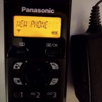 Безжичен стационарен DECT телефон Panasonic., снимка 4 - Стационарни телефони и факсове - 17144991