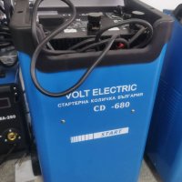 CD 680 Volt Electric Стартерна И Зарядна Количка, снимка 1 - Други инструменти - 43393001