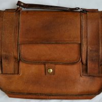 Стара кожена чанта СБХ, снимка 2 - Антикварни и старинни предмети - 38170795