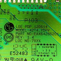 LG 42PN450B-ZA със счупен панел ,PSPF-L201A ,EAX65071306(1.0) ,EAX64703201 ,EAX64286001 ,EAX64753201, снимка 16 - Части и Платки - 37323067