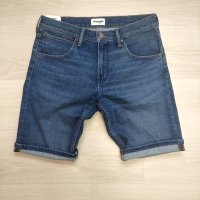 Мъжки къси дънки Wrangler размер 32, снимка 2 - Къси панталони - 42947364