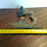 Камбана, звънец, хлопка месинг (бронз) от колекция , снимка 6 - Антикварни и старинни предмети - 42938573