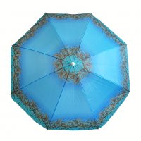 2277 Плажен чадър с чупещо рамо Палми, снимка 4 - Къмпинг мебели - 33597595