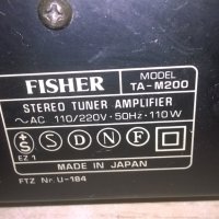 fisher ta-m200 stereo receiver-made in japan-внос франция, снимка 12 - Ресийвъри, усилватели, смесителни пултове - 27546851