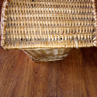 Стара голяма плетена кошница, снимка 4 - Други стоки за дома - 36396797