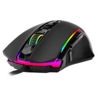 Мишка Геймърска USB Redragon Ranger M910 Черна 12400dpi 9btns RGB LED подсветка, снимка 3 - Клавиатури и мишки - 33399041