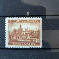 Германия Райх 1940 г. Бохемия Моравия, снимка 1 - Филателия - 43913608