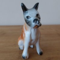 Немска порцеланова фигура Куче 80-те г статуетка, снимка 6 - Статуетки - 43643524