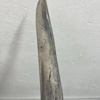 Голям майсторски нож с лъвска глава. №4872, снимка 9 - Антикварни и старинни предмети - 43513761