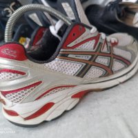 ASICS®, мъжки маратонки за бягане Asics® GT-2140 Silver Red 43 - 44, снимка 13 - Маратонки - 43805164