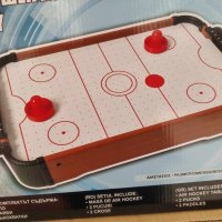 Настолна игра, маса въздушен хокей Air hockey 51x31x10cm, снимка 9 - Игри и пъзели - 43164621