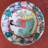 Китайска порцеланова чиния,  китайски порцелан , снимка 2 - Антикварни и старинни предмети - 35031622
