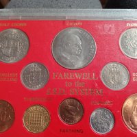 Лот,гланц,UNC,Англия,1965-67, Чърчил, монети, снимка 6 - Нумизматика и бонистика - 43377762