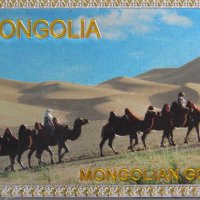 Автентичен магнит от Монголия-серия Гоби, снимка 4 - Колекции - 43251141