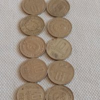 Лот монети 10 броя 10 стотинки различни години от соца за КОЛЕКЦИЯ ДЕКОРАЦИЯ 38699, снимка 1 - Нумизматика и бонистика - 43923215
