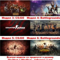 70х30cm / 90x40cm ASUS ROG Геймърски пад подложка за мишка mouse pad, снимка 2 - Клавиатури и мишки - 32528279