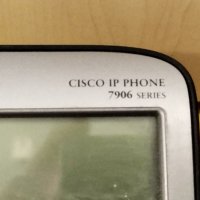 Cisco 7906 / 7911, VoIP телефон 192х64-pixel графичен LCD дисплей, снимка 7 - Стационарни телефони и факсове - 43504975